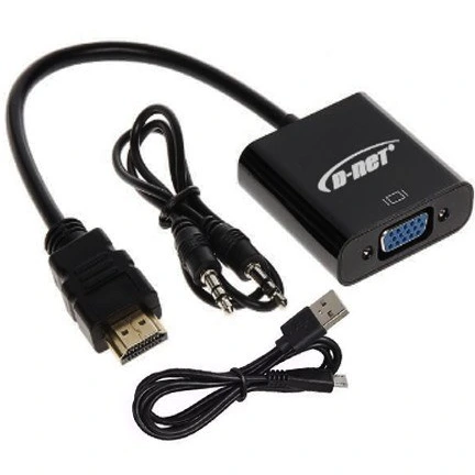 تبدیل HDMI TO VGA DNET با پاور
