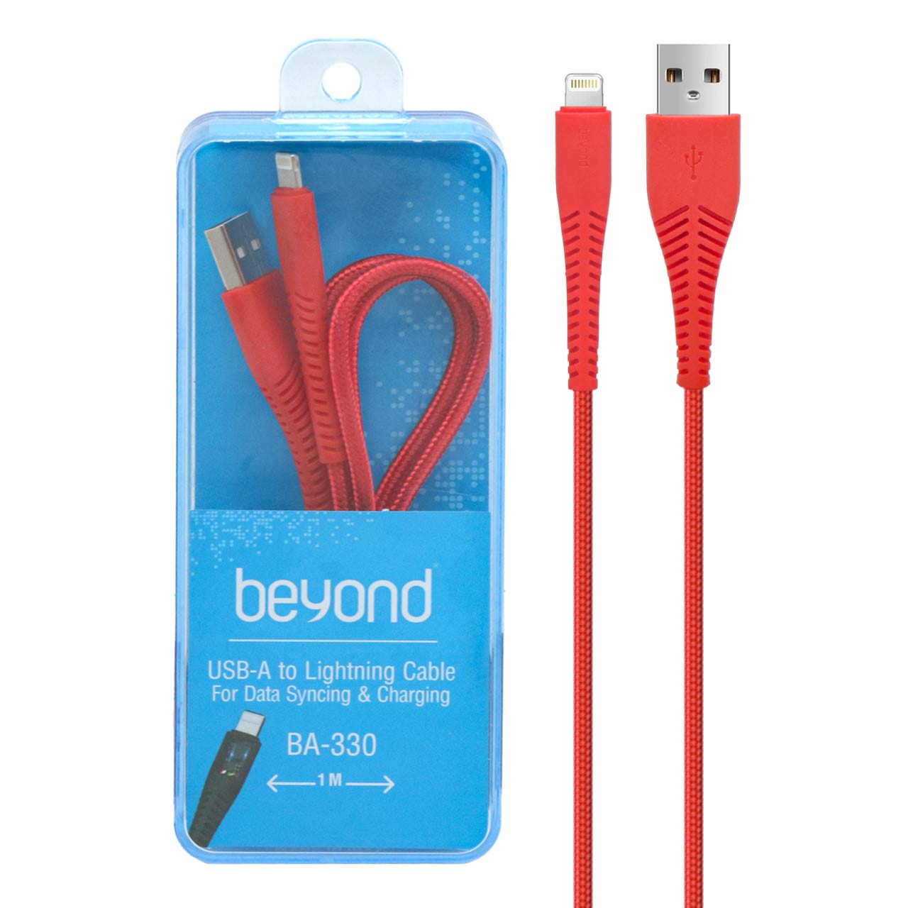 کابل آیفونی فست شارژ Beyond BA-330 2A 1m 